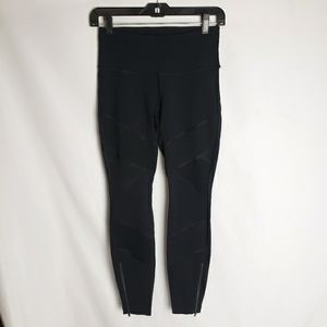 Athleta Moto Side Zip Leggings